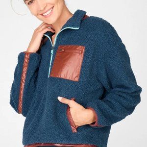 Fabletics Larisa Fleece Pullover Size Medium